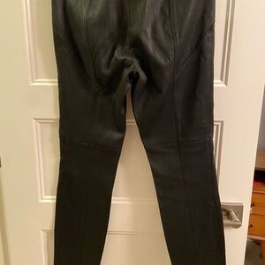 Black Leather Pants
